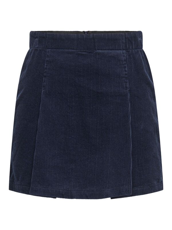 Only - ONLPIPPA CORD SKIRT OTW Kadın Mavi Etek - 15358216