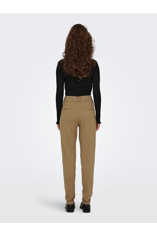 ONLPOPTRASH LIFE EASY COL PANT PNT NOOS Kadın Kahverengi Pantolon - 15115847