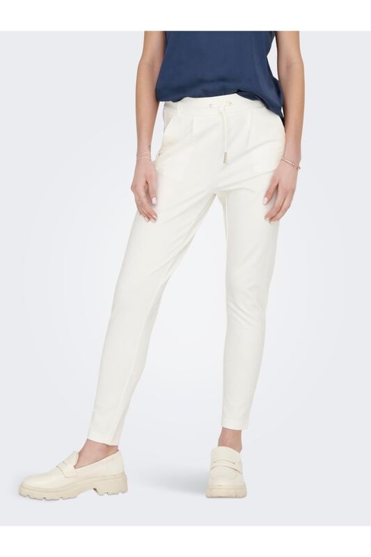 ONLPOPTRASH LIFE EASY COL PANT PNT NOOS Kadın Beyaz Pantolon - 15115847
