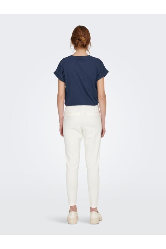 ONLPOPTRASH LIFE EASY COL PANT PNT NOOS Kadın Beyaz Pantolon - 15115847