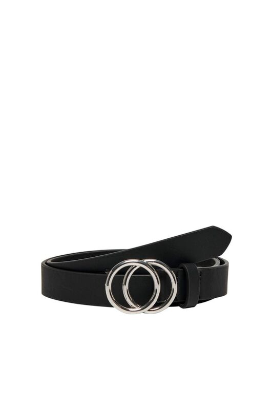 Only - ONLRASMI FAUX LEATHER JEANS BELT NOOS Kadın Siyah Kemer - 15185213