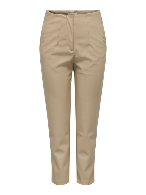 Only - ONLRAVEN-IDINA HW FAUX LEAT PANT CC PNT Kadın Kırmızı Pantolon - 15298705