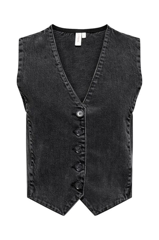 Only - ONLRHANA DNM WAISTCOAT DOT Kadın Siyah Yelek - 15310960 Only - ONLRHANA DNM WAISTCOAT DOT Kadın Siyah Yelek - 15310960