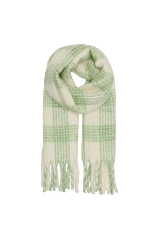 ONLRIKKA LIFE CHECK SCARF Kadın Yeşil Atkı - 15299762