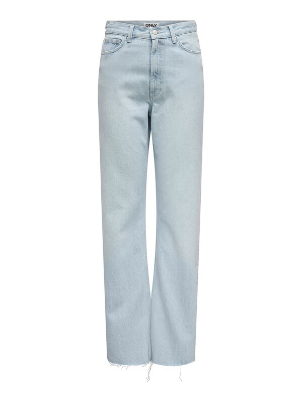 ONLRILEY EX HW RW STR DOT843 DNM Kadın Mavi Denim Pantolon - 15338090