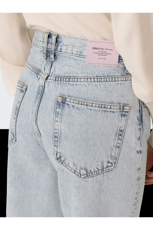 ONLROBYN EX HW STR LONGER LB ANK DNM DOT Kadın Mavi Pantolon - 15263534