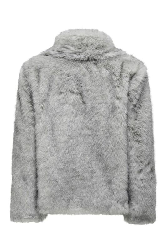 ONLRUBINA FAUX FUR JACKET OTW Kadın Gri Mont - 15325924