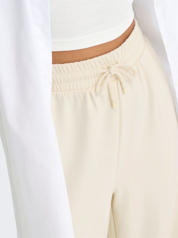 ONLSCARLETT LIFE WIDE PANT SWT NOOS Kadın Gri Eşofman Altı - 15346400