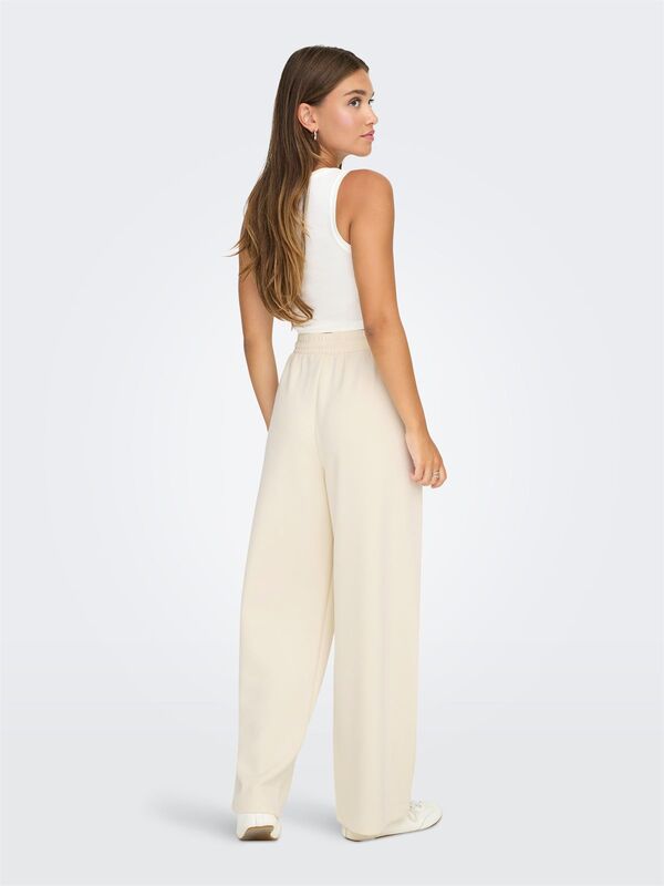 ONLSCARLETT LIFE WIDE PANT SWT NOOS Kadın Gri Eşofman Altı - 15346400