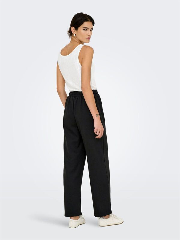 ONLSCARLETT LIFE WIDE PANT SWT NOOS Kadın Siyah Eşofman Altı - 15346400