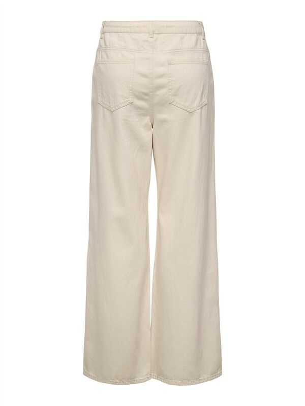 ONLSILLA MW WIDE STRING PANT CC PNT Kadın Bej Pantolon - O15328125