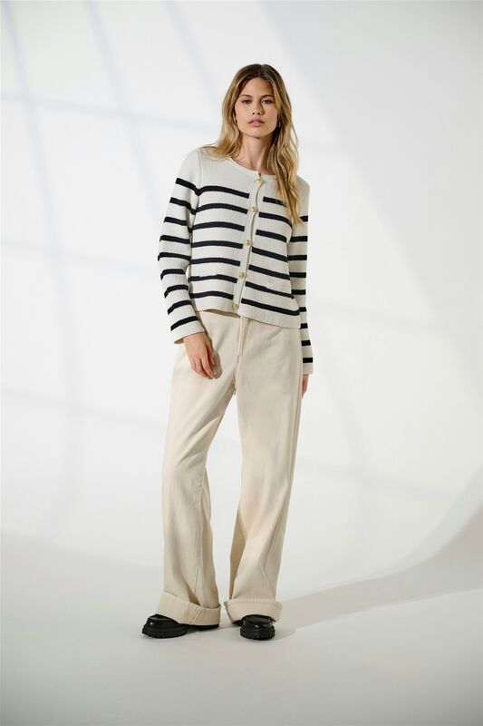 ONLSILLA MW WIDE STRING PANT CC PNT Kadın Bej Pantolon - O15328125