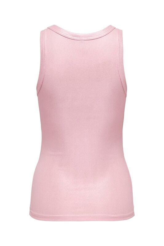 ONLSOL LIFE S/L GLITTER RIB TOP JRS Kadın Candy Pink T-Shirt - 15325270