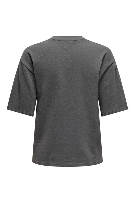 ONLSONYA S/S USA TOP BOX JRS Kadın Gri T-Shirt - 15332658