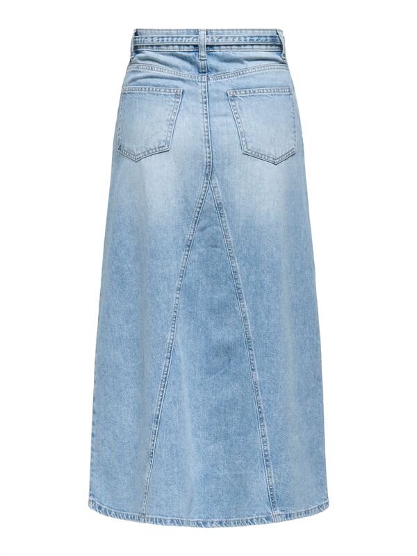 ONLSOPHIA BELT HW MAXI DNM SKIRT MAS Kadın Mavi Etek - 15339020