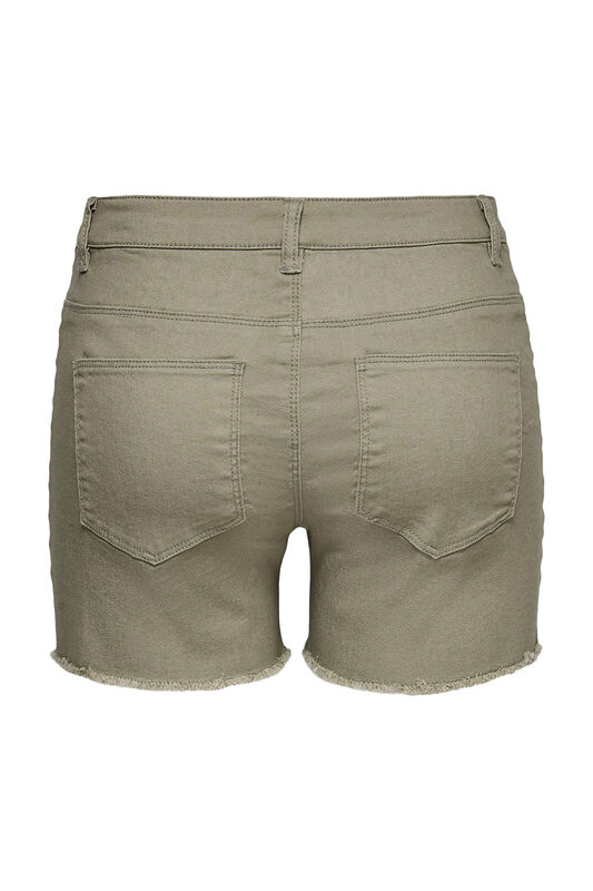 Only - ONLSUN REG COLOR SHORTS PNT Kadın Yeşil Şort - 15195661