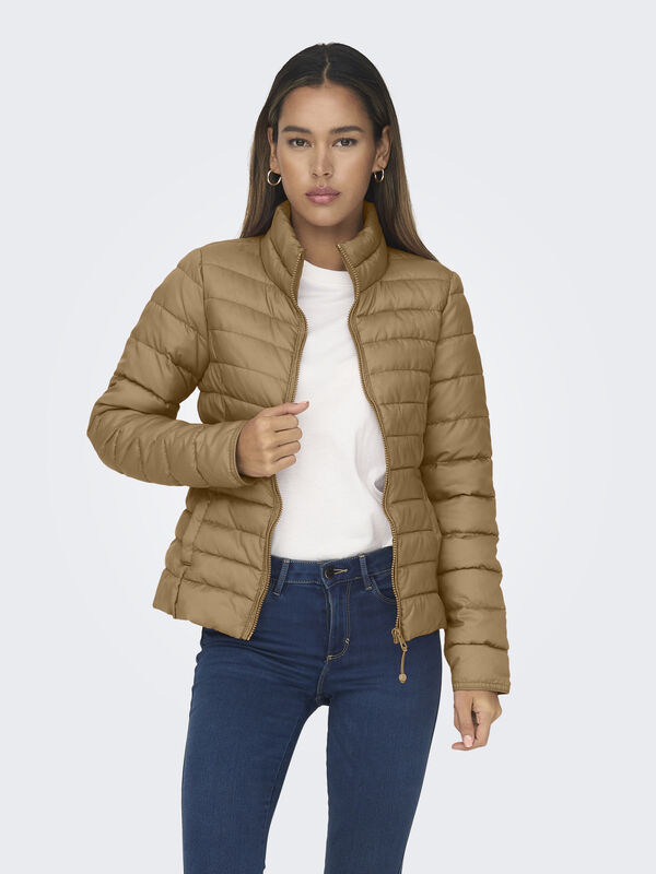 Only - ONLTAHOE QUILTED JACKET OTW CC Kadın Kahverengi Ceket - O15304783