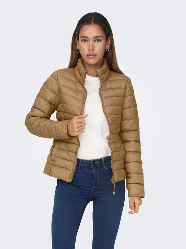Only - ONLTAHOE QUILTED JACKET OTW CC Kadın Kahverengi Ceket - O15304783