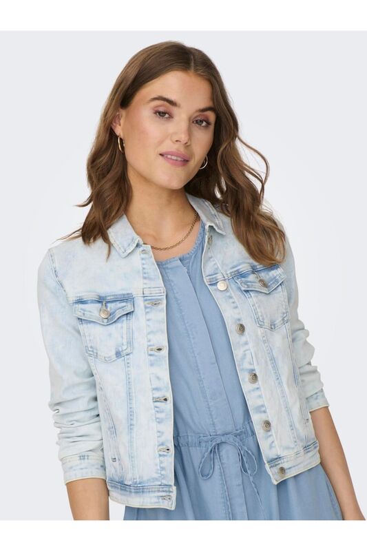 ONLTIA LS DNM JACKET MAS528 Kadın Mavi Mont - 15282155