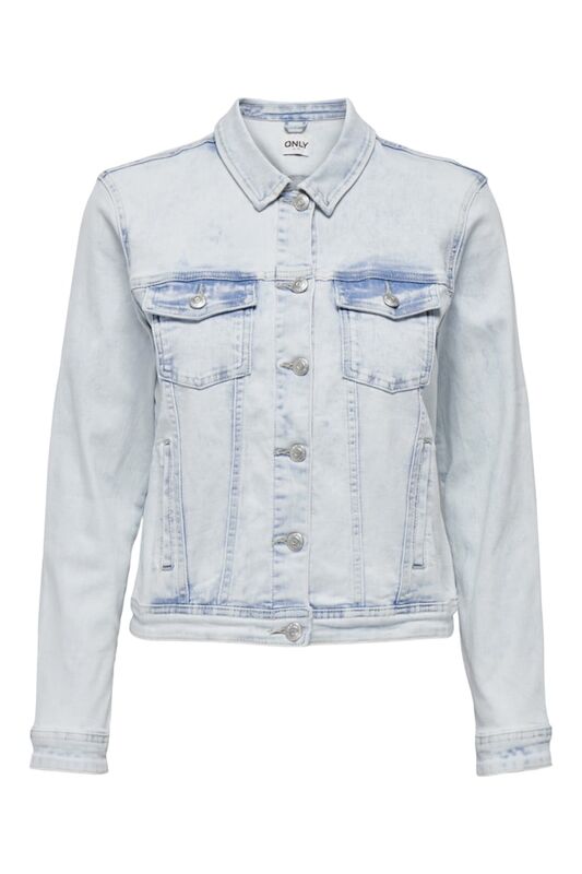 Only - ONLTIA LS DNM JACKET MAS528 Kadın Mavi Mont - 15282155