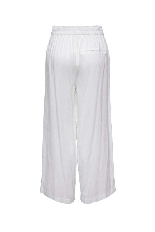 ONLTOKYO HW LINEN BLEND ST PANT PNT NOOS Kadın Bej Pantolon - 15259590