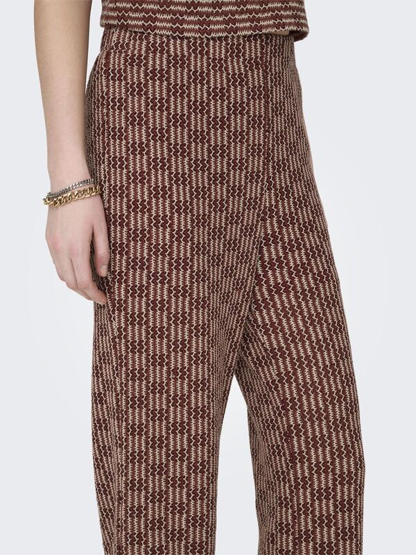 ONLTOVE STRAIGHT PANT CS JRS Kadın Tandoori Spice Cloud dancer Eşofman Altı - O15325450