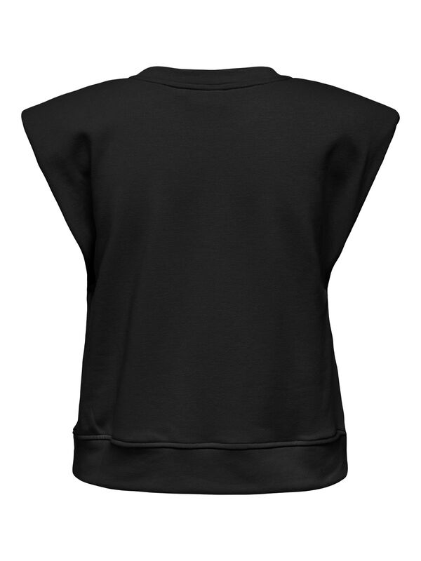 ONLUMA S/L O-NECK UB SWT Kadın Siyah Sweatshirt - 15351053