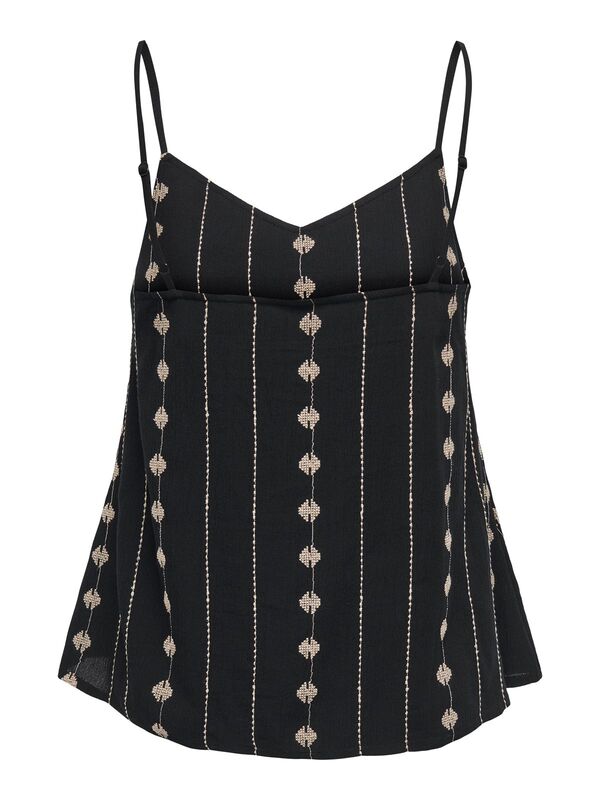 ONLVIANA SINGLET PTM Kadın Siyah Bluz - 15346755