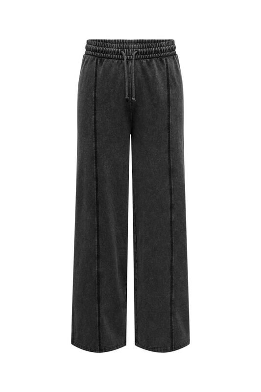ONLWRENLEY WIDE PANT SWT Kadın Siyah Pantolon - 15333991