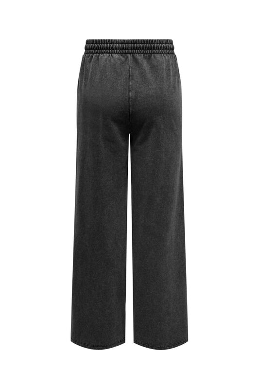 ONLWRENLEY WIDE PANT SWT Kadın Siyah Pantolon - 15333991
