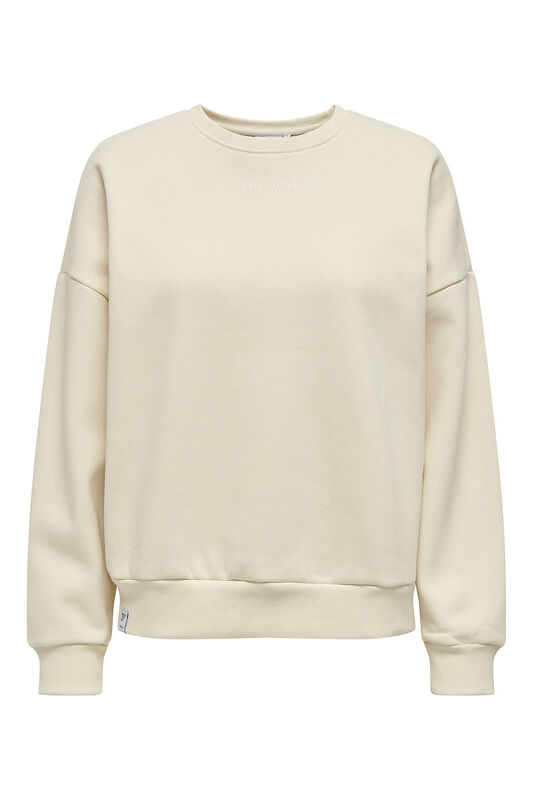 ONLZENJA BOXY L/S BOX SWT Kadın Birch Sweatshirt - 15275525
