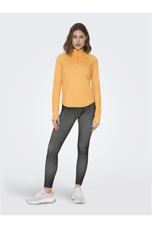 Onpean Run Hn Warm Ls Hz Top Kadın Turuncu Kazak - 15262477