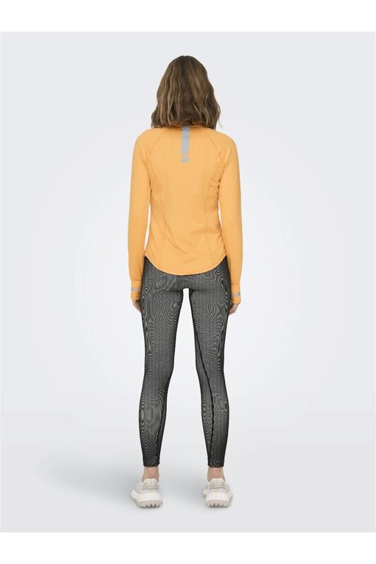 Onpean Run Hn Warm Ls Hz Top Kadın Turuncu Kazak - 15262477