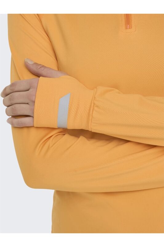 Onpean Run Hn Warm Ls Hz Top Kadın Turuncu Kazak - 15262477