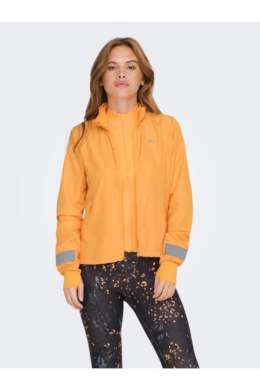 Onpeıda Ls Hn Run FZip Jck Kadın Turuncu Mont - 15261350