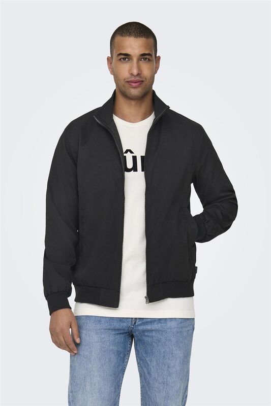 ONSALEXANDER HARRINGTON OTW VD Erkek Siyah Mont - 22027613