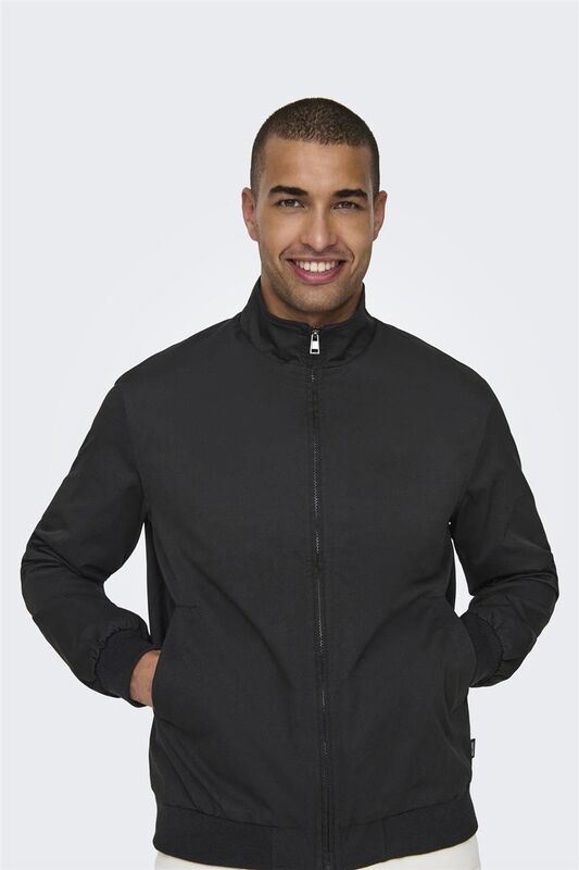 ONSALEXANDER HARRINGTON OTW VD Erkek Siyah Mont - 22027613