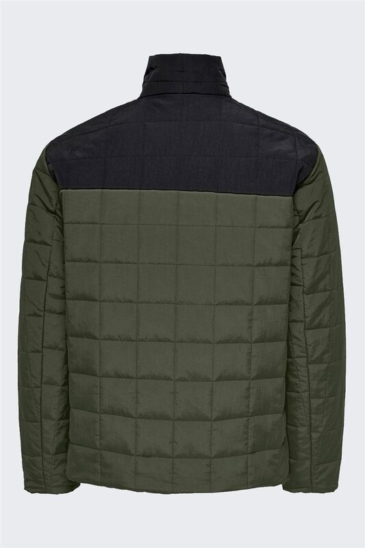 Onsanker Quilted Jacket Otw Erkek Yeşil Mont - 22022537