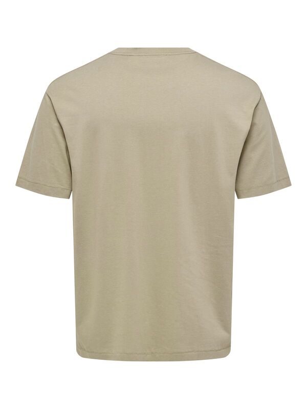 ONSBLAKE RLX SS TEE ART Erkek Gri T-Shirt - 4750422