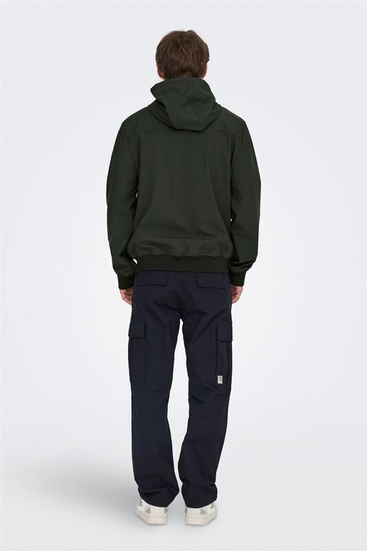 ONSBOWIE SOFTSHELL BOMBER OTW NOOS Erkek Gri Mont - 22029276