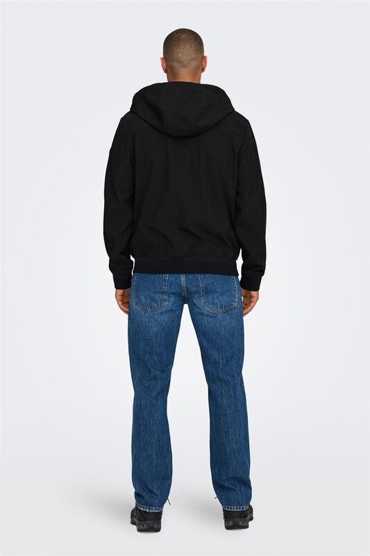 ONSBOWIE SOFTSHELL BOMBER OTW NOOS Erkek Siyah Mont - 22029276