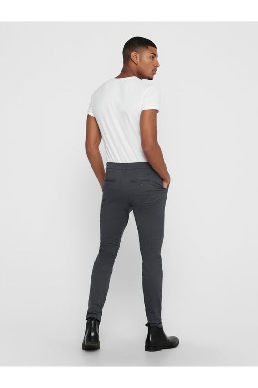 Onscam Chino Pk 6775 Erkek Gri Pantolon - 22016775