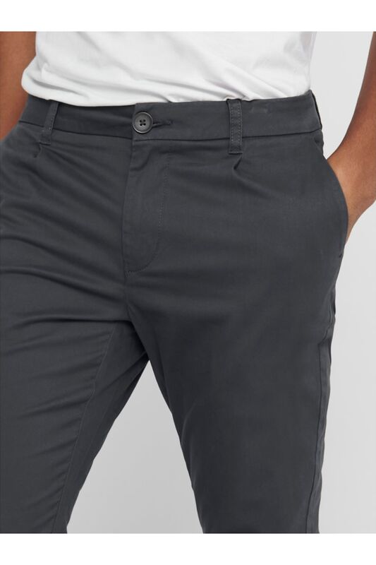 Onscam Chino Pk 6775 Erkek Gri Pantolon - 22016775
