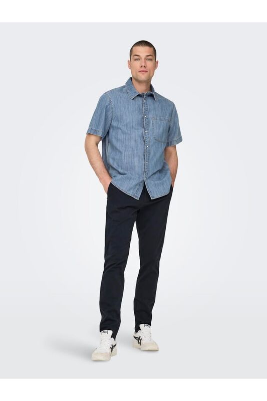 Onscam Chino Pk 6775 Erkek Koyu Mavi Pantolon - 22016775