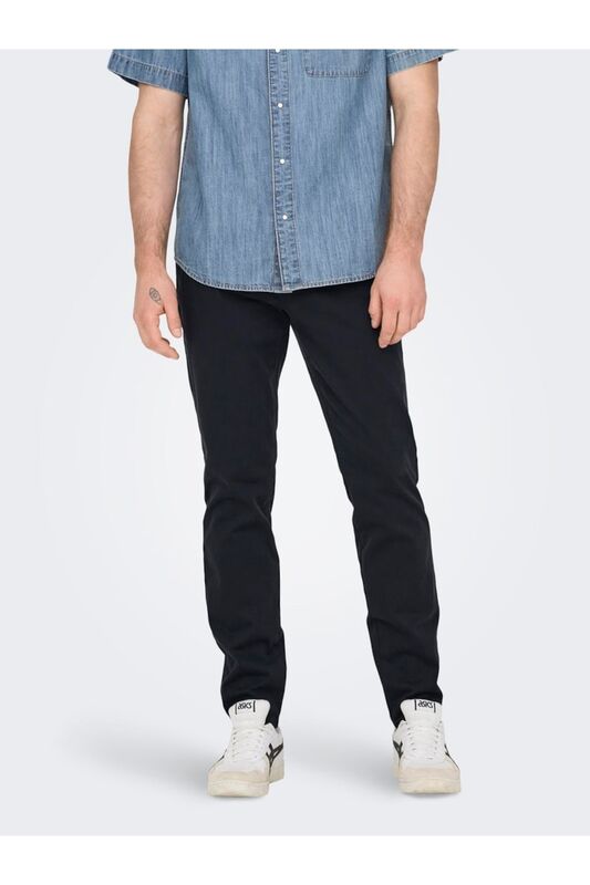 Only & Sons - Onscam Chino Pk 6775 Erkek Koyu Mavi Pantolon - 22016775