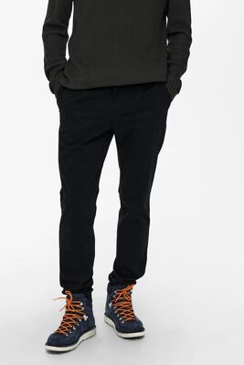 Only & Sons - Onscam Chino Pk 6775 Erkek Siyah Pantolon - 22016775