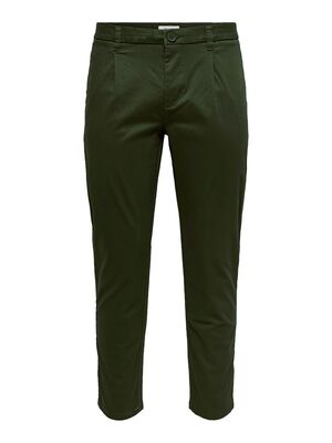 Only & Sons - Onscam Chino Pk 6775 Erkek Yeşil Pantolon - 22016775