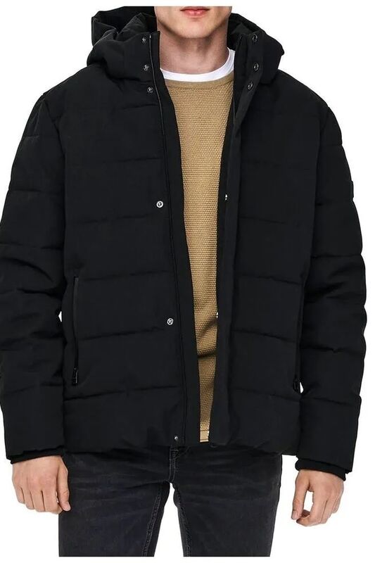 ONSCAYSON PUFFA OTW NOOS Erkek Siyah Mont - 22019598
