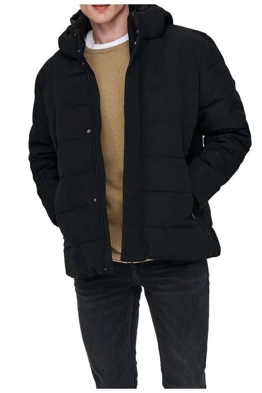 ONSCAYSON PUFFA OTW NOOS Erkek Siyah Mont - 22019598