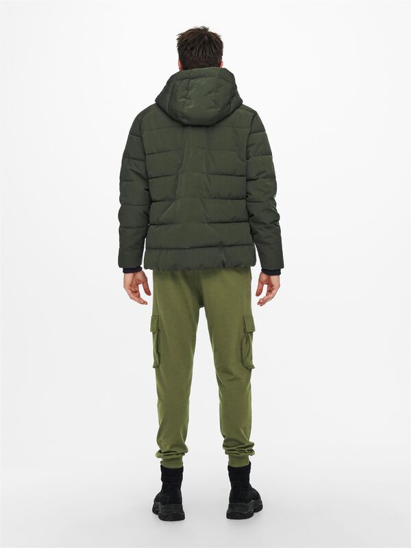 ONSCAYSON PUFFA OTW NOOS Erkek Gri Mont - 22019598